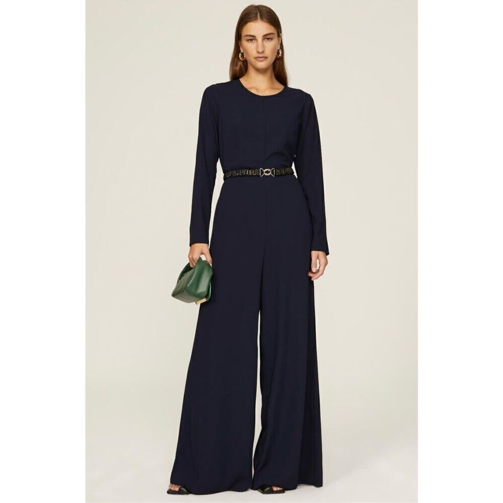 Adam Lippes x RTR Navy Blue Jumpsuit 🗃️